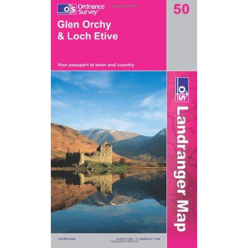 OS50 Glen Orchy and Loch Etive